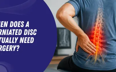 When Does a Herniated Disc Actually Need Surgery?